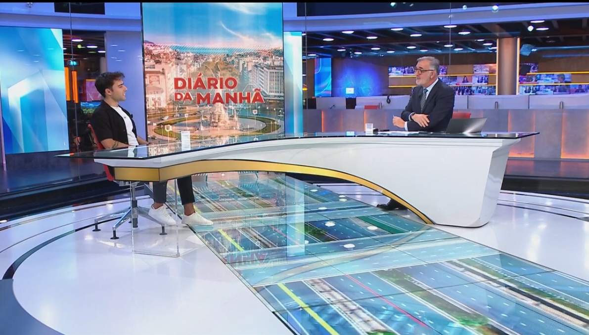 Miguel on Diário da Manhã, CNN Portugal